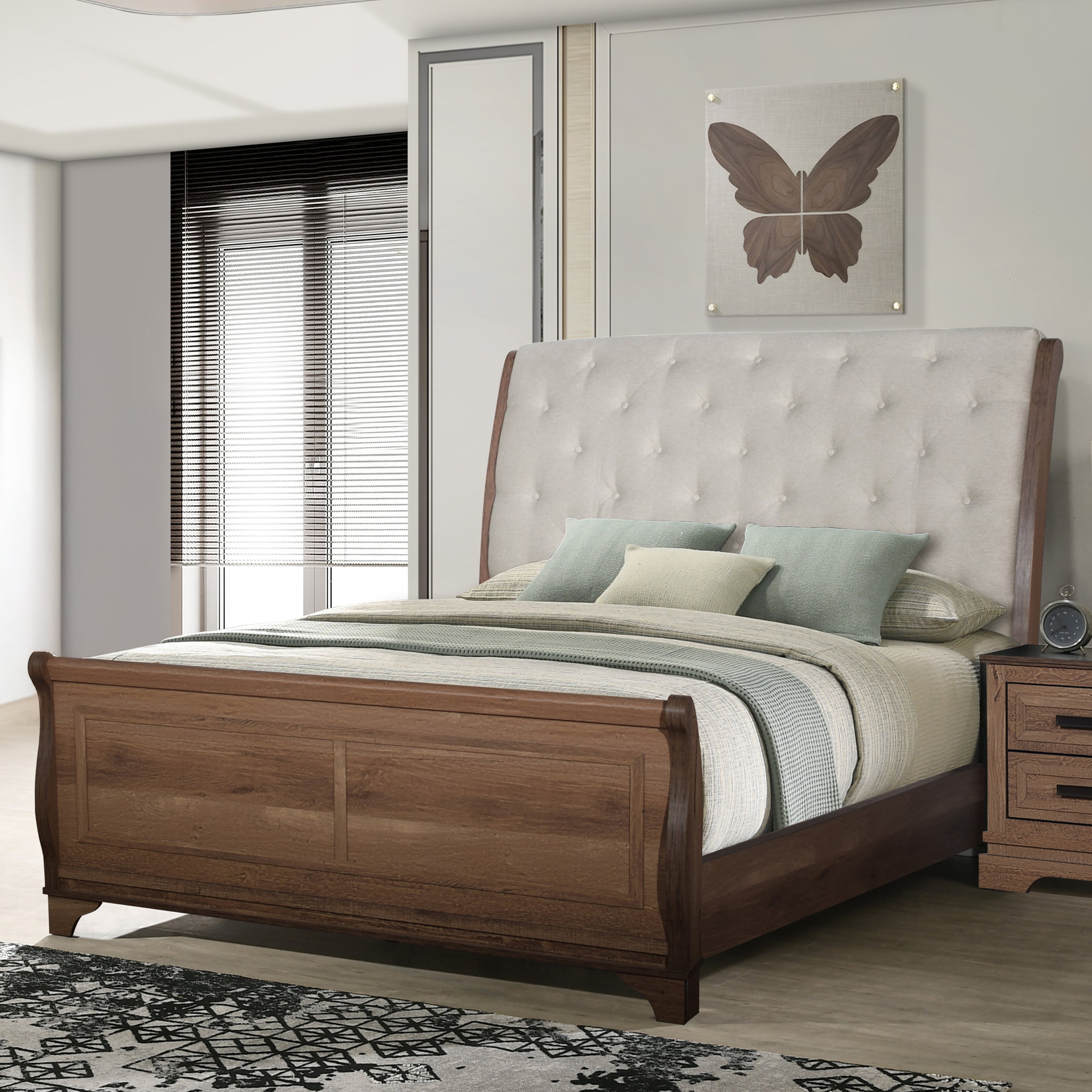 Picture of COVENTRY COMPLETE BED - QUEEN