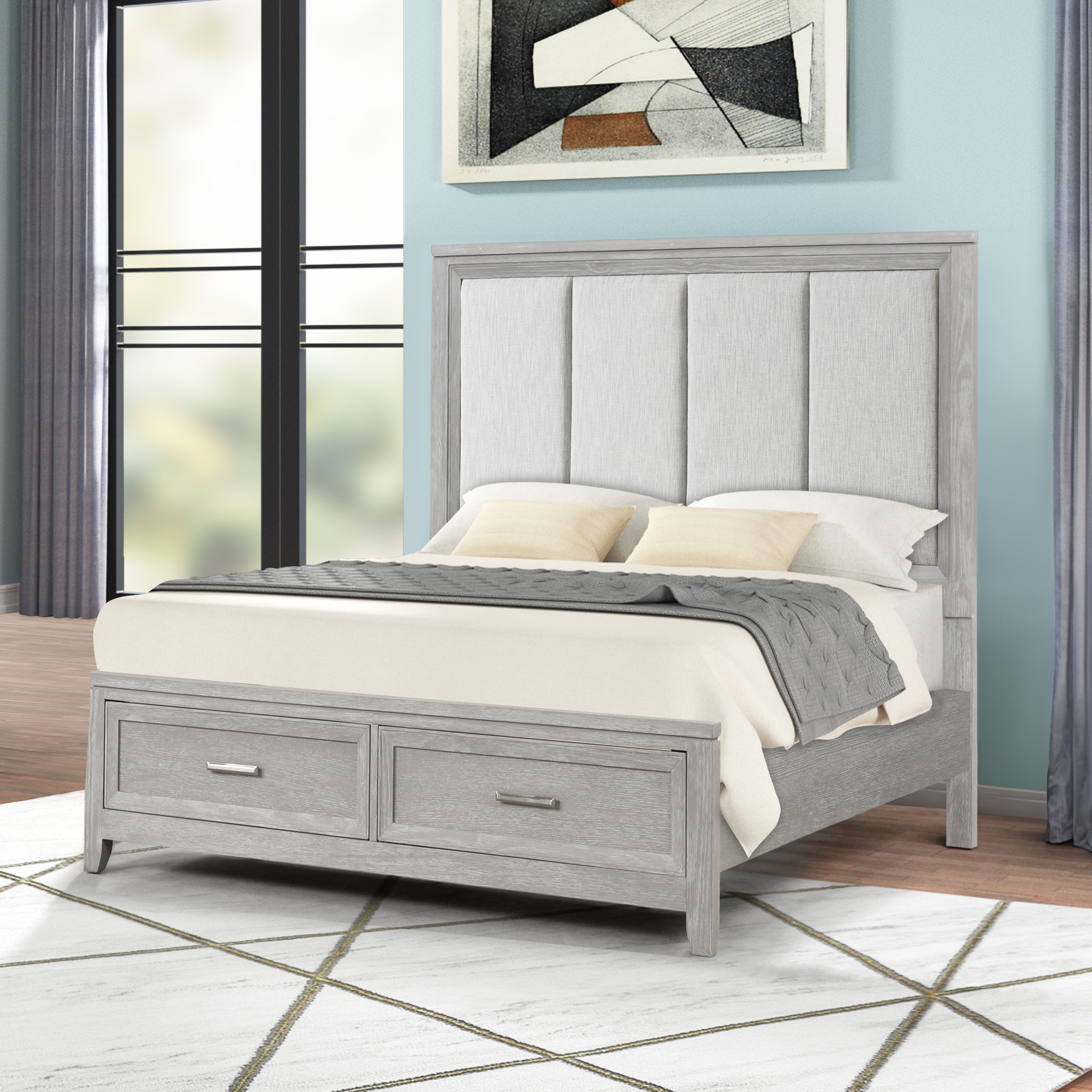 Picture of FIONA COMPLETE BED - QUEEN