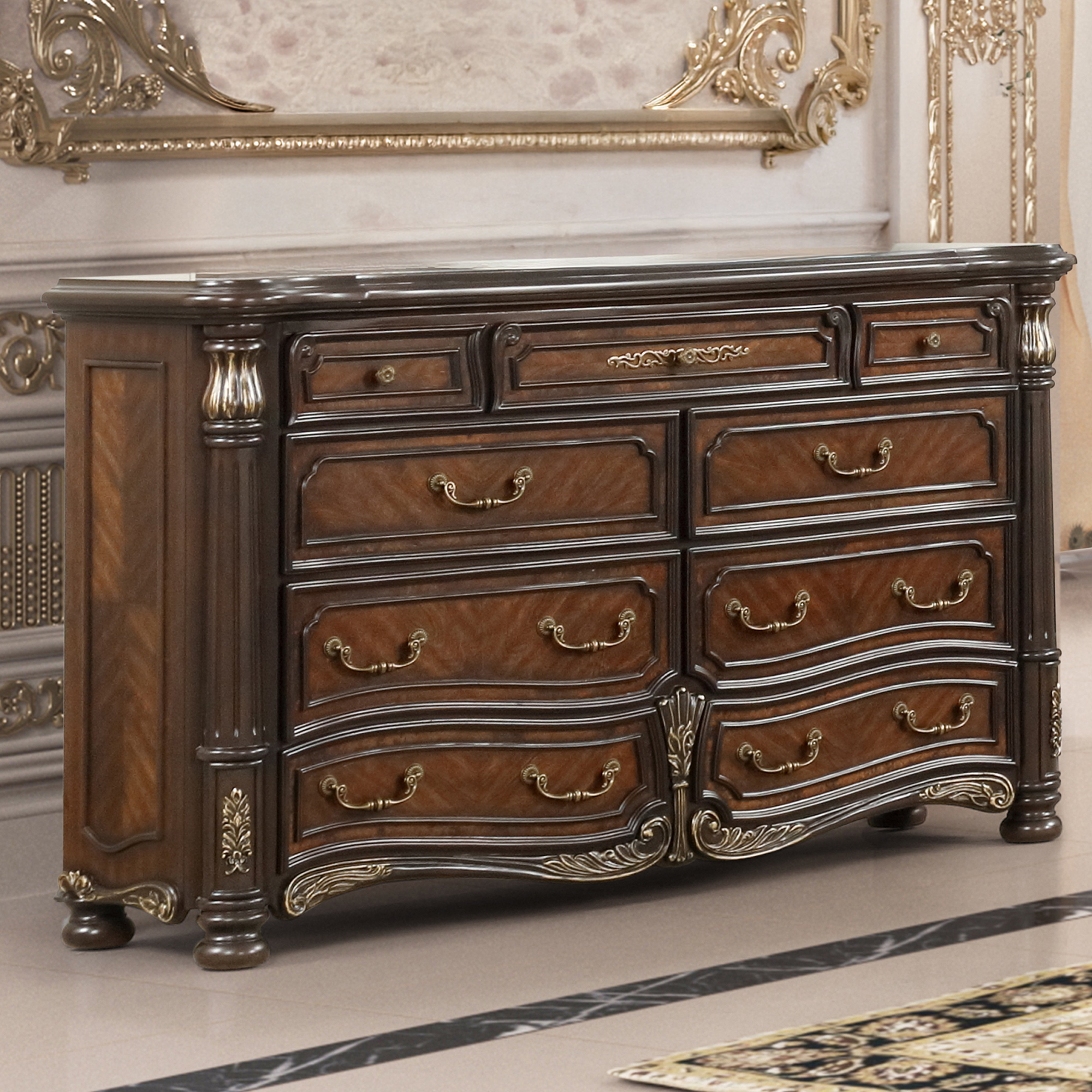 Picture of BELLA NOTTE DRESSER BROWN