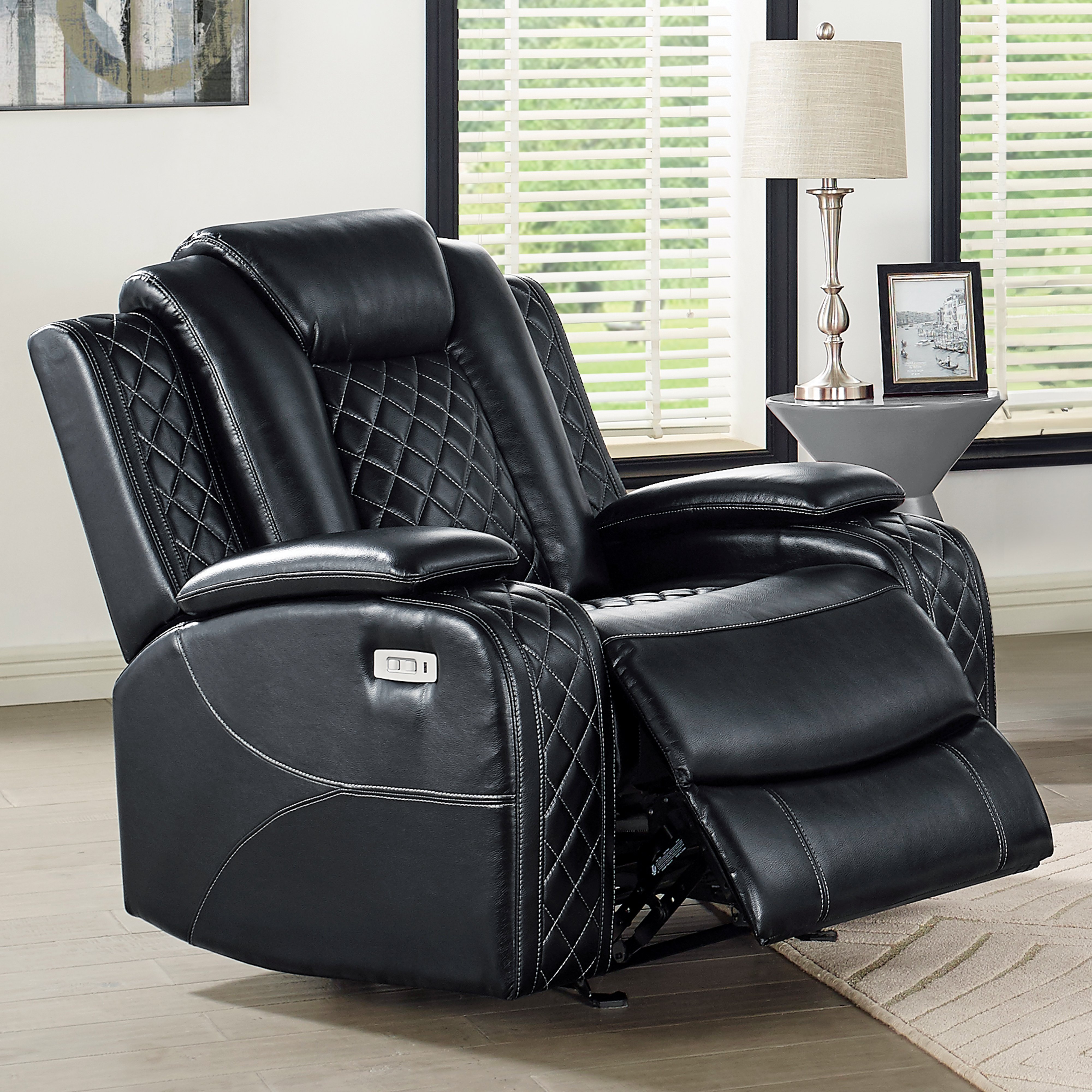 Picture of ORION II GLIDER RECLINER BLACK